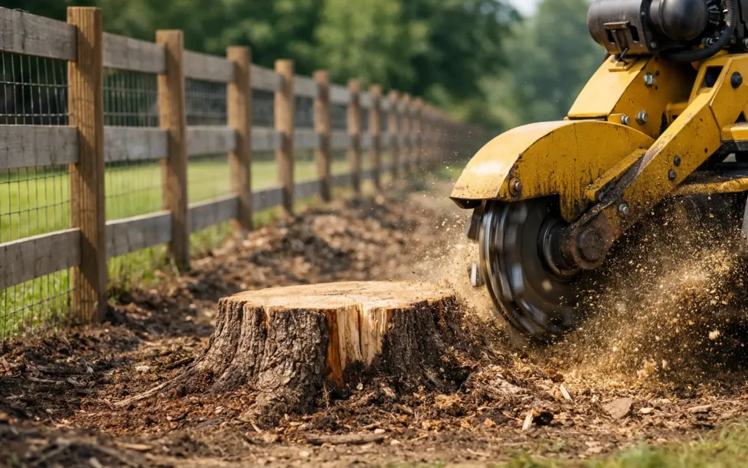 Stump Removal for Fence Lines: What to Know