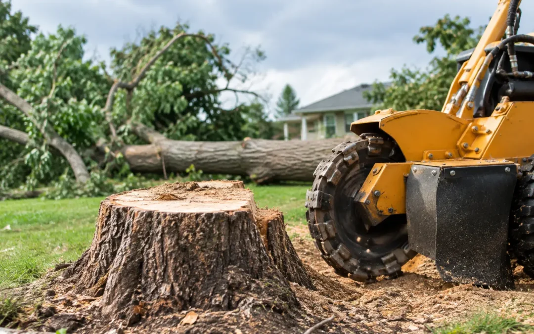 Storm Stump Removal After Wind and Tree Damage