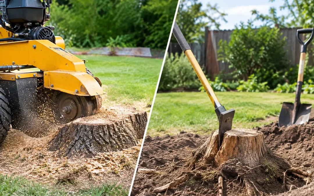 Professional Versus DIY Stump Removal Compared